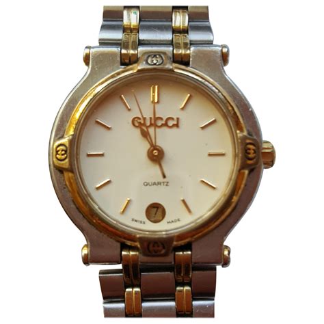 gucci quartz watch women's vintage|vintage gucci watch 1990s.